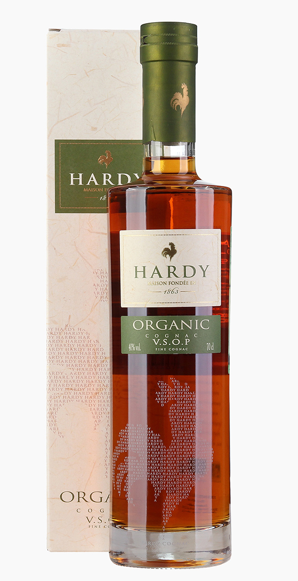 Коньяк Арди ВСОП Органик Фин Шампань в п.у. / Cognac Hardy VSOP Organic Fine Champagne in gift box